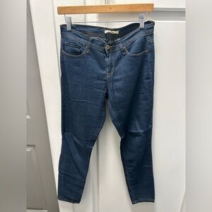 Forever 21 Dark Blue Straight Leg Jeans